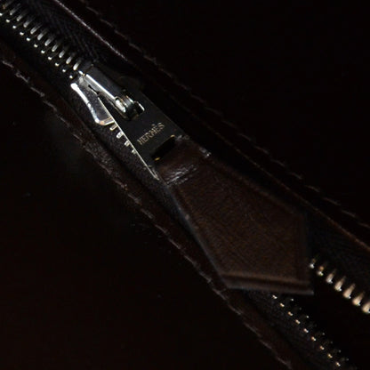 Hermes Box Kelly 35 Sellier Chocolate 8 of 9
