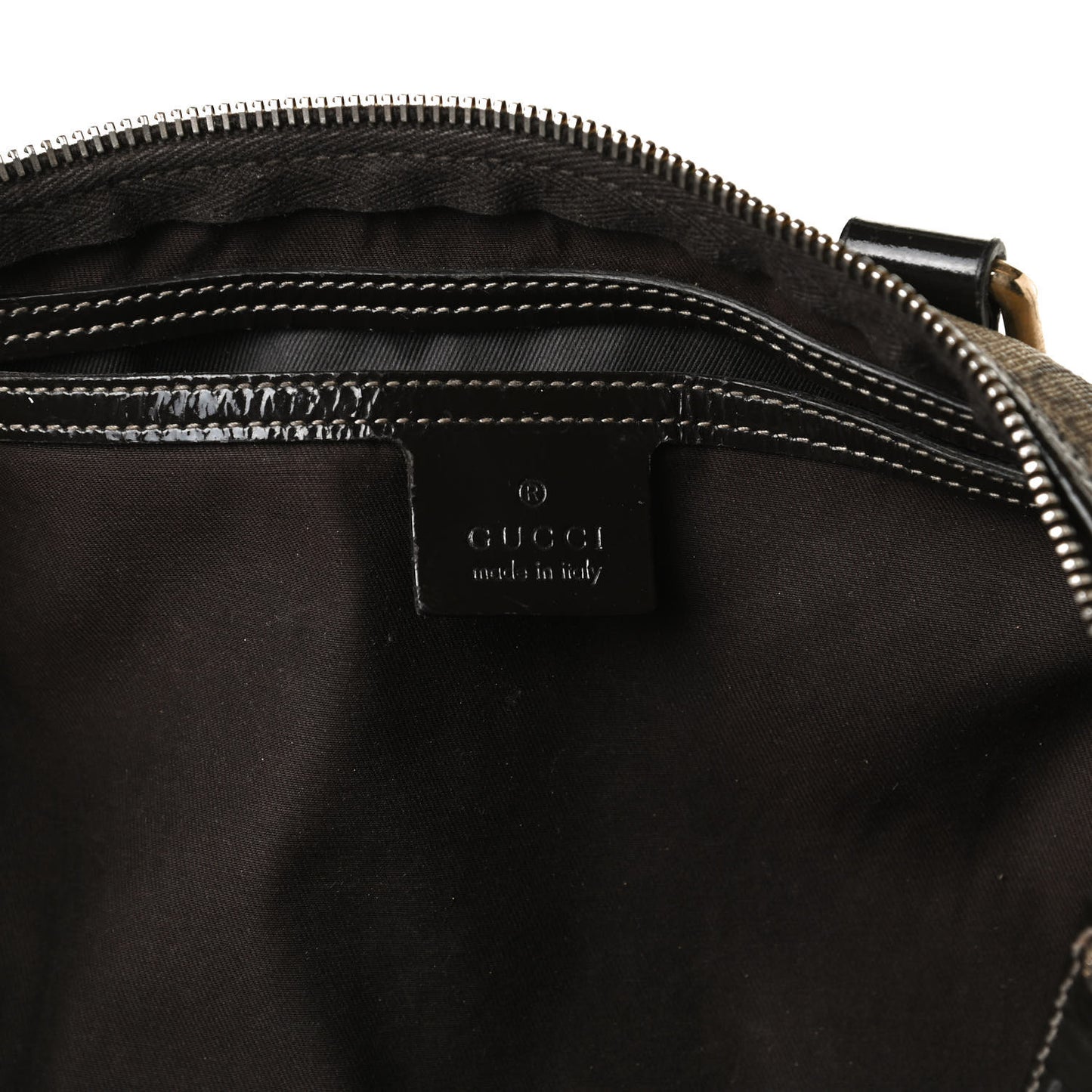 GG Plus Monogram Medium Joy Boston Dark Brown