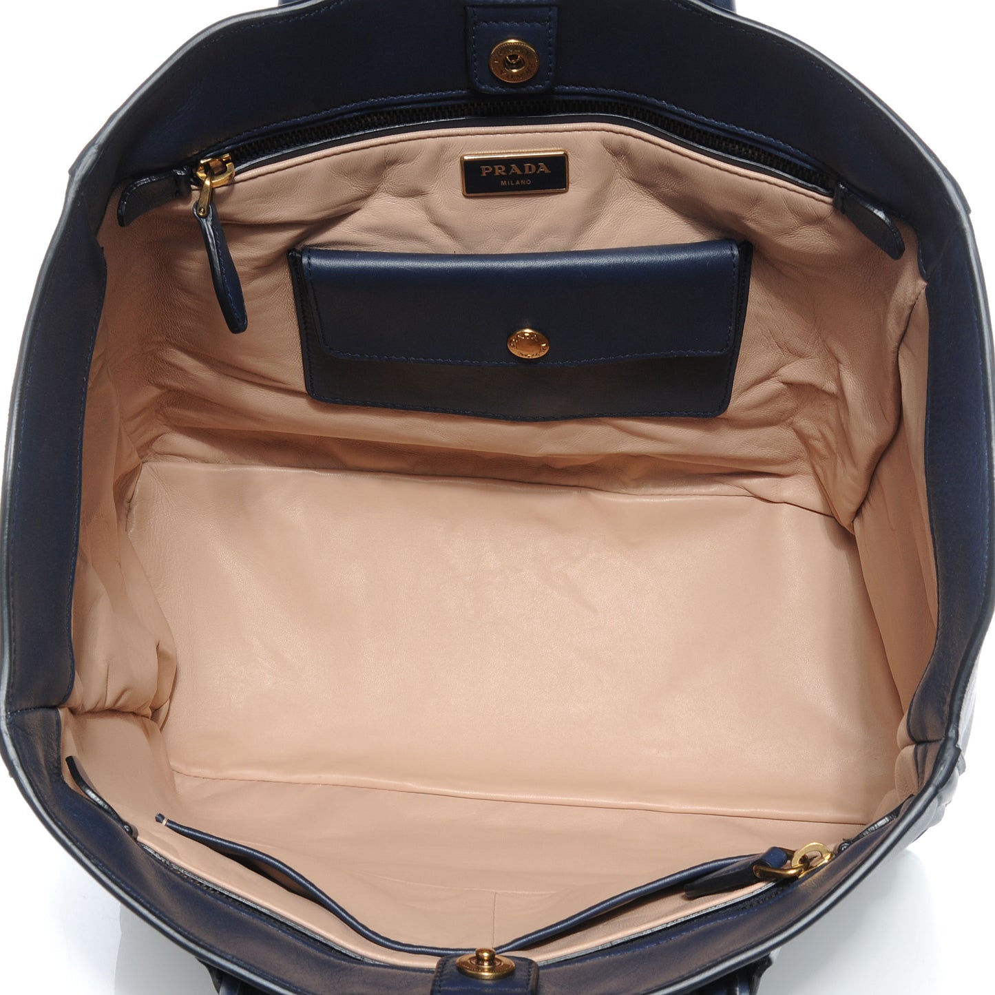 City Calf Large Tote Baltico