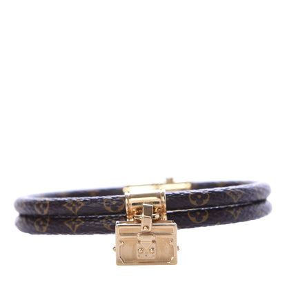 Louis Vuitton Monogram Petit Malle Bracelet 17 1 of 6
