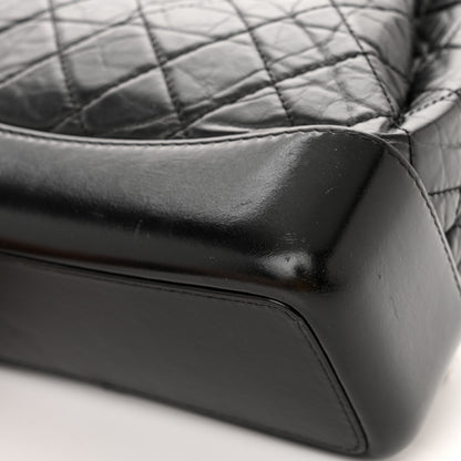 Chanel Aged Calfskin Quilted Small Gabrielle Backpack Black 13 of 16