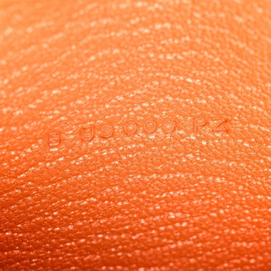 Chevre Mysore Verso Mini Bearn Wallet Orange Feu