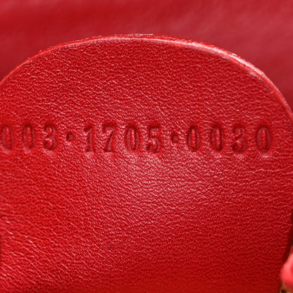 Gucci Calfskin Bamboo Mini Backpack Red 7 of 11