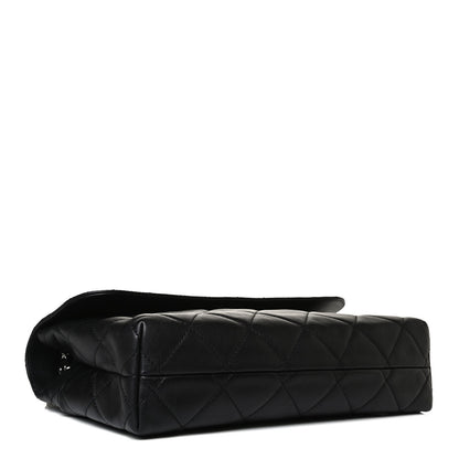 Chanel Calfskin Quilted In The Business Flap Bag Black 4 of 15