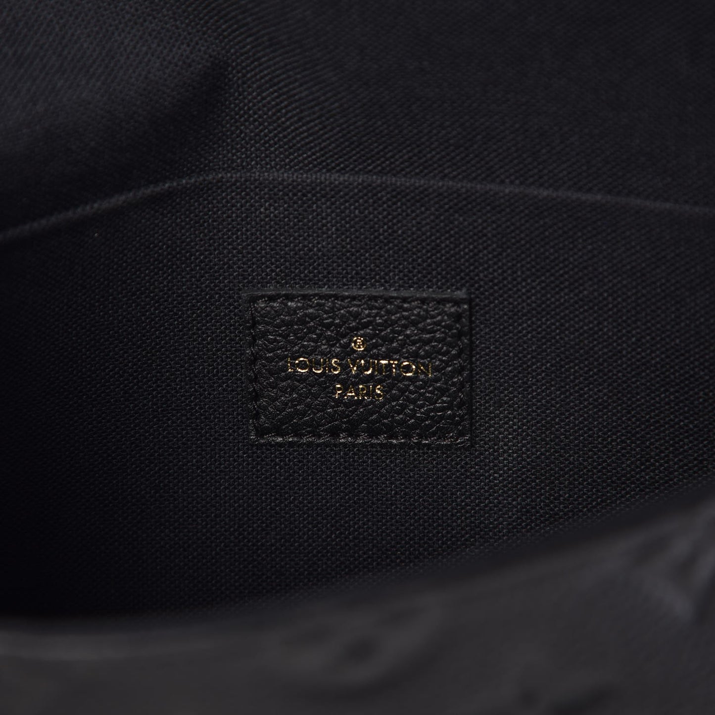Empreinte Pochette Felicie Chain Wallet Black