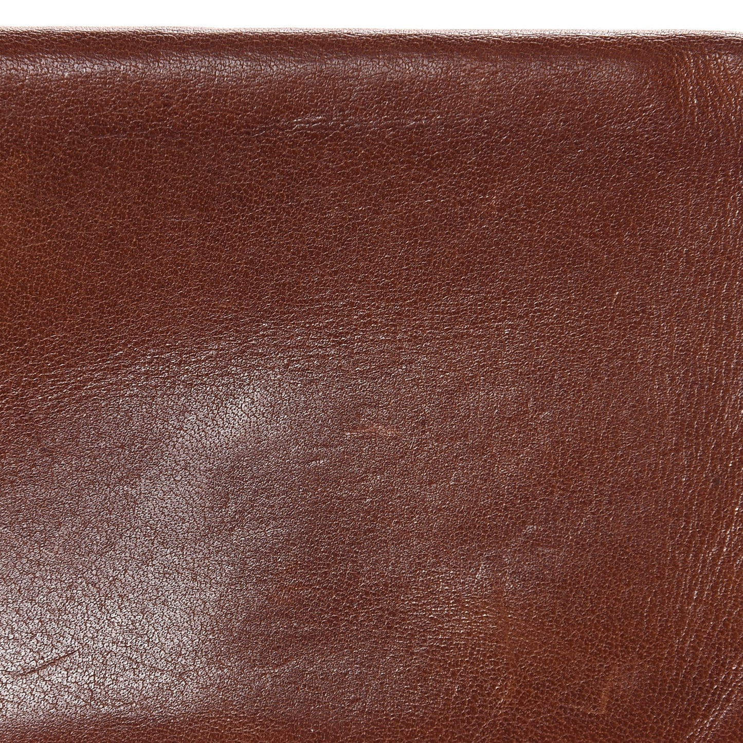 Barenia Calvi Card Case Fauve Blue Saphir
