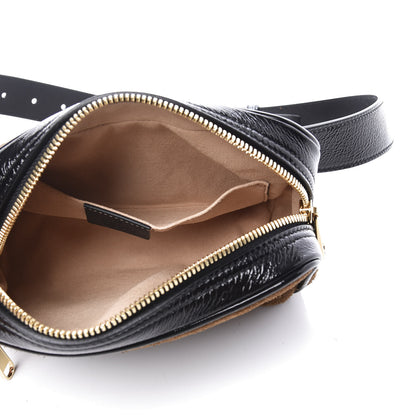 Gucci Suede Small Ophidia Belt Bag 85 34 Brown 4 of 9