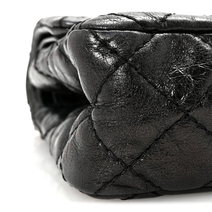 Chanel Aged Calfskin Quilted 2.55 Reissue Mini Flap Black 9 of 10
