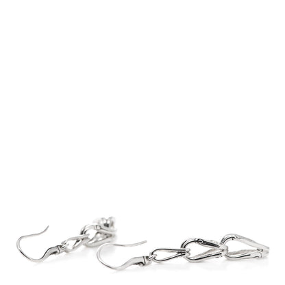 John Hardy Sterling Silver Bamboo Linear Drop Earrings 3 of 5