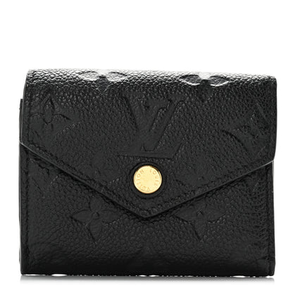 Louis Vuitton Empreinte Zoe Wallet Black 1 of 13