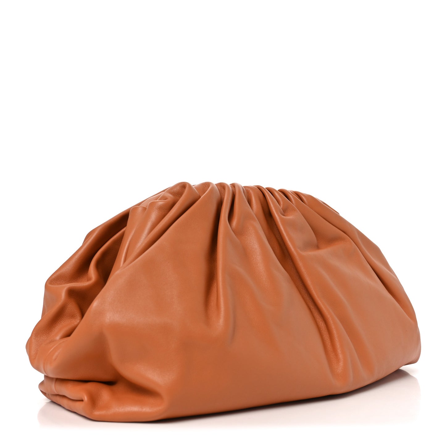 Smooth Butter Calf The Pouch Oversized Clutch Clay