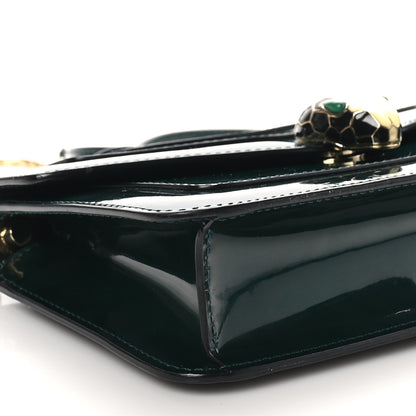 Bulgari Patent Serpenti Forever Crossbody Emerald 9 of 11