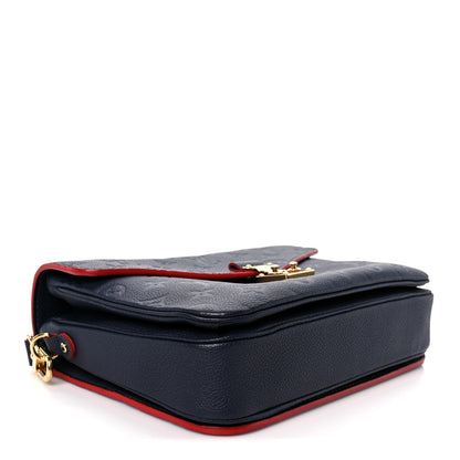 Louis Vuitton Empreinte Pochette Metis Marine Rouge 4 of 12