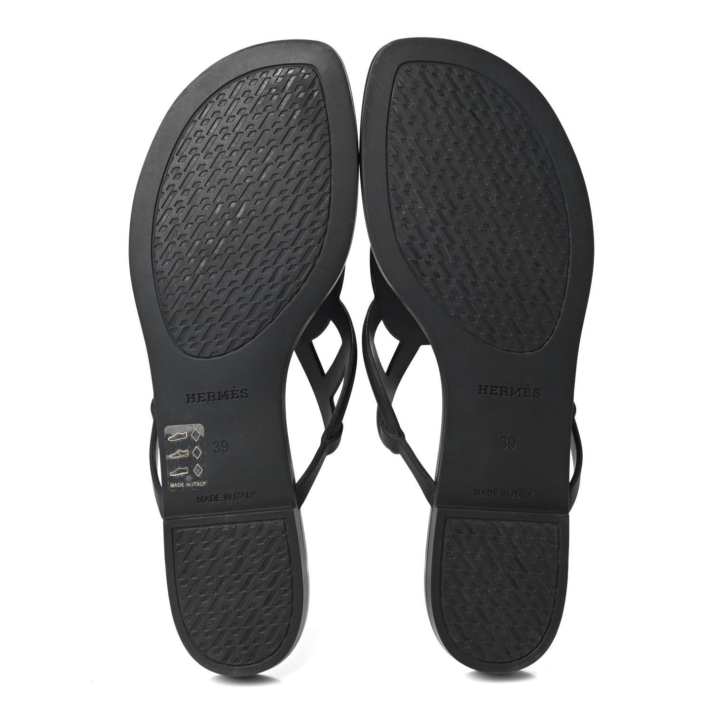 Rubber Womens Egerie Sandals 39 Black