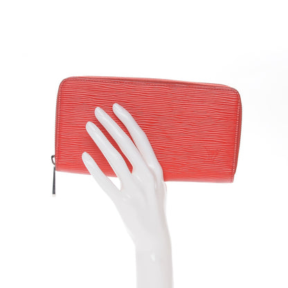 Louis Vuitton Epi Zippy Wallet Coquelicot 2 of 7