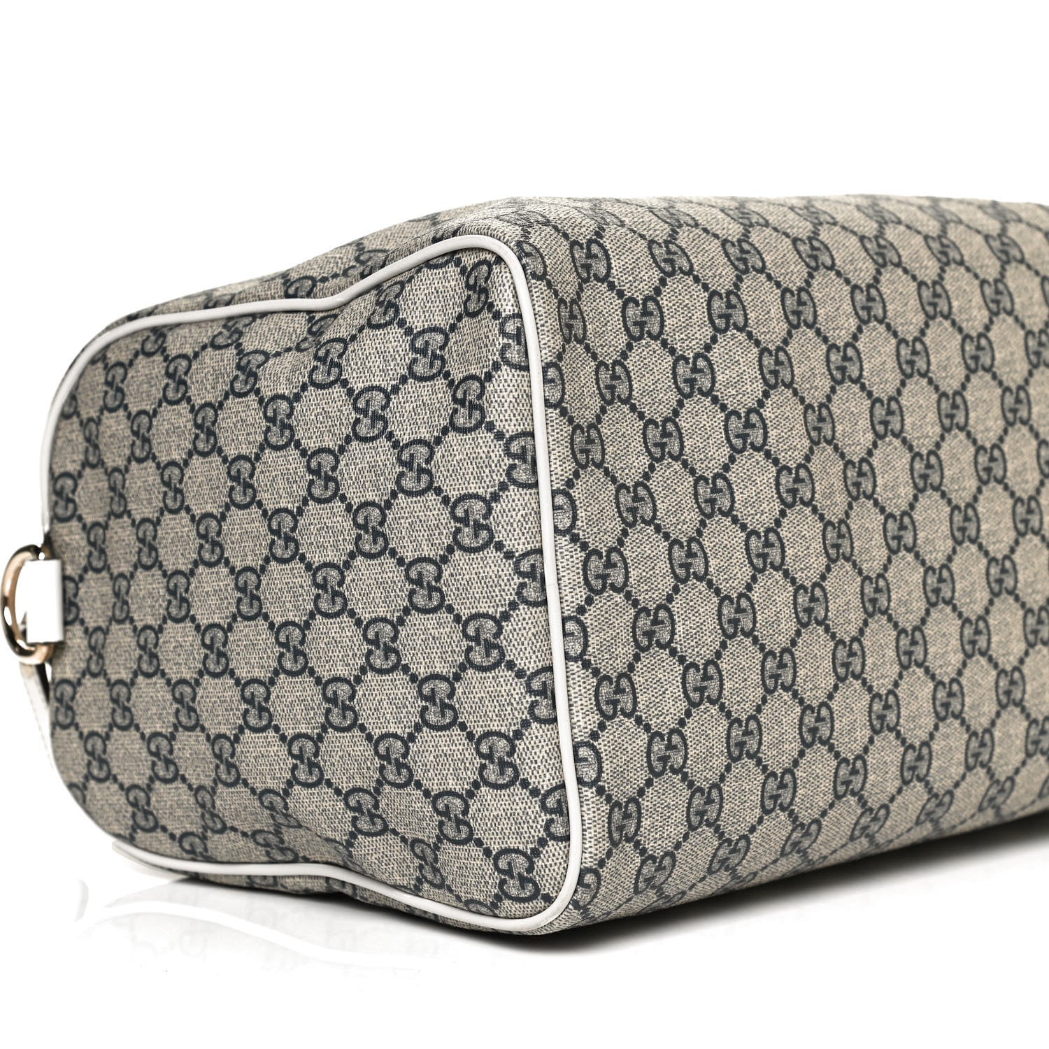 Gucci GG Plus Monogram Medium Boston Canada Flag Unicef Duffle White 9 of 12
