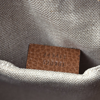 Gucci Monogram Mini Bree Messenger Bag Beige Tabacco 7 of 11