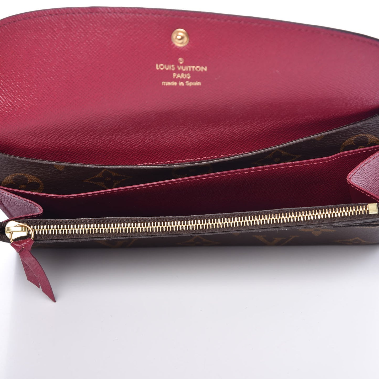 Monogram Emilie Wallet Fuchsia