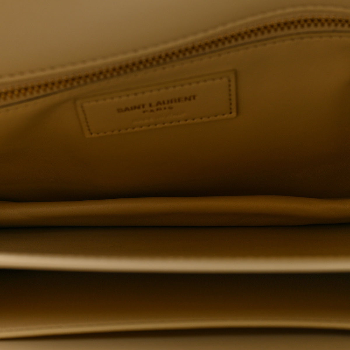 Nubuck Suede Carre Quilted Le Maillon Satchel Butter