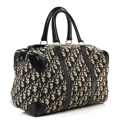 Christian Dior Monogram Boston Black 3 of 11