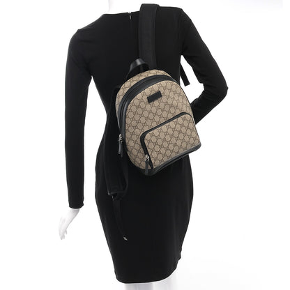 Gucci GG Supreme Monogram Small Eden Day Backpack Black 2 of 8
