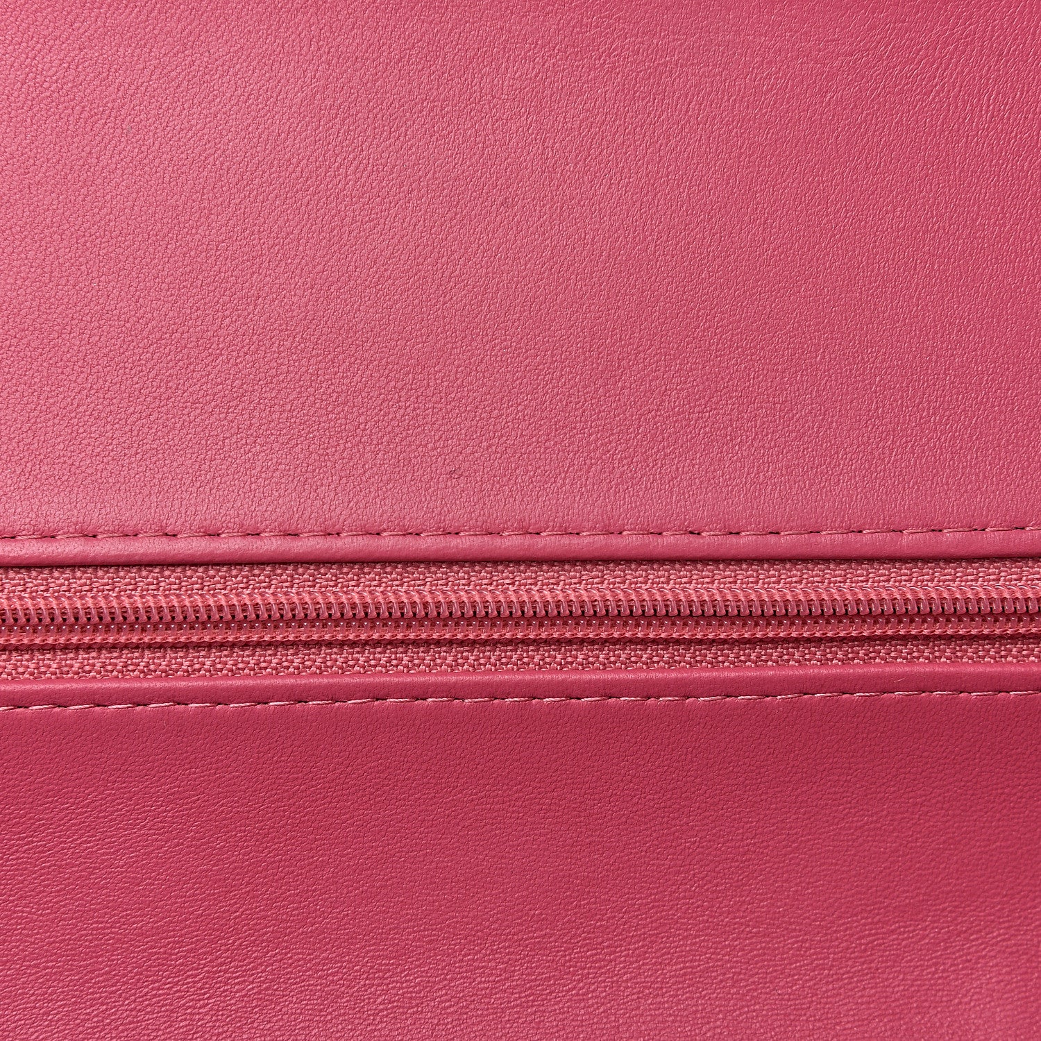 Chanel Lambskin Quilted Jumbo Double Flap Dark Pink 9 of 14