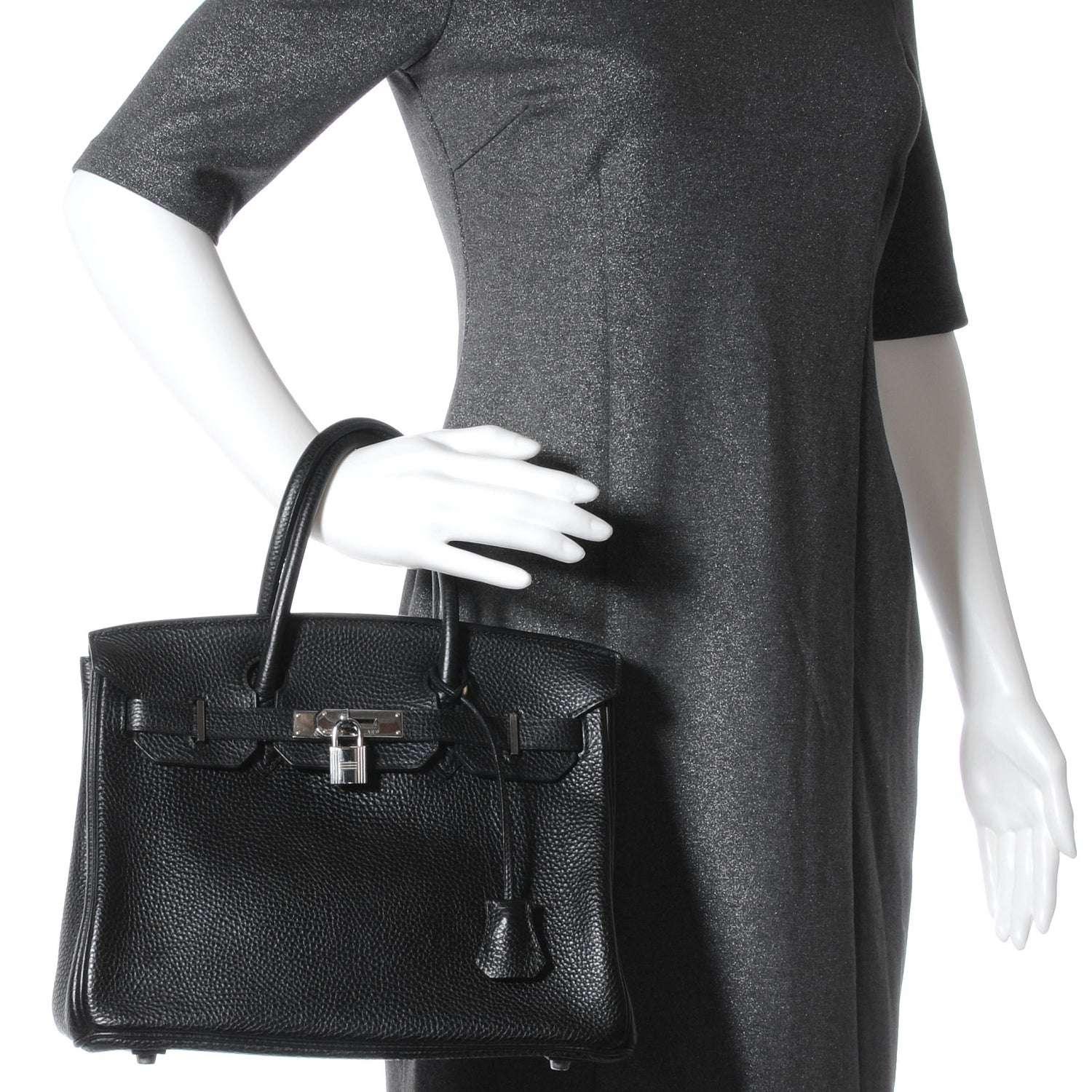Hermes Togo Birkin 30 Black 2 of 9