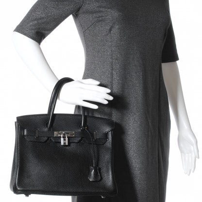 Hermes Togo Birkin 30 Black 2 of 9