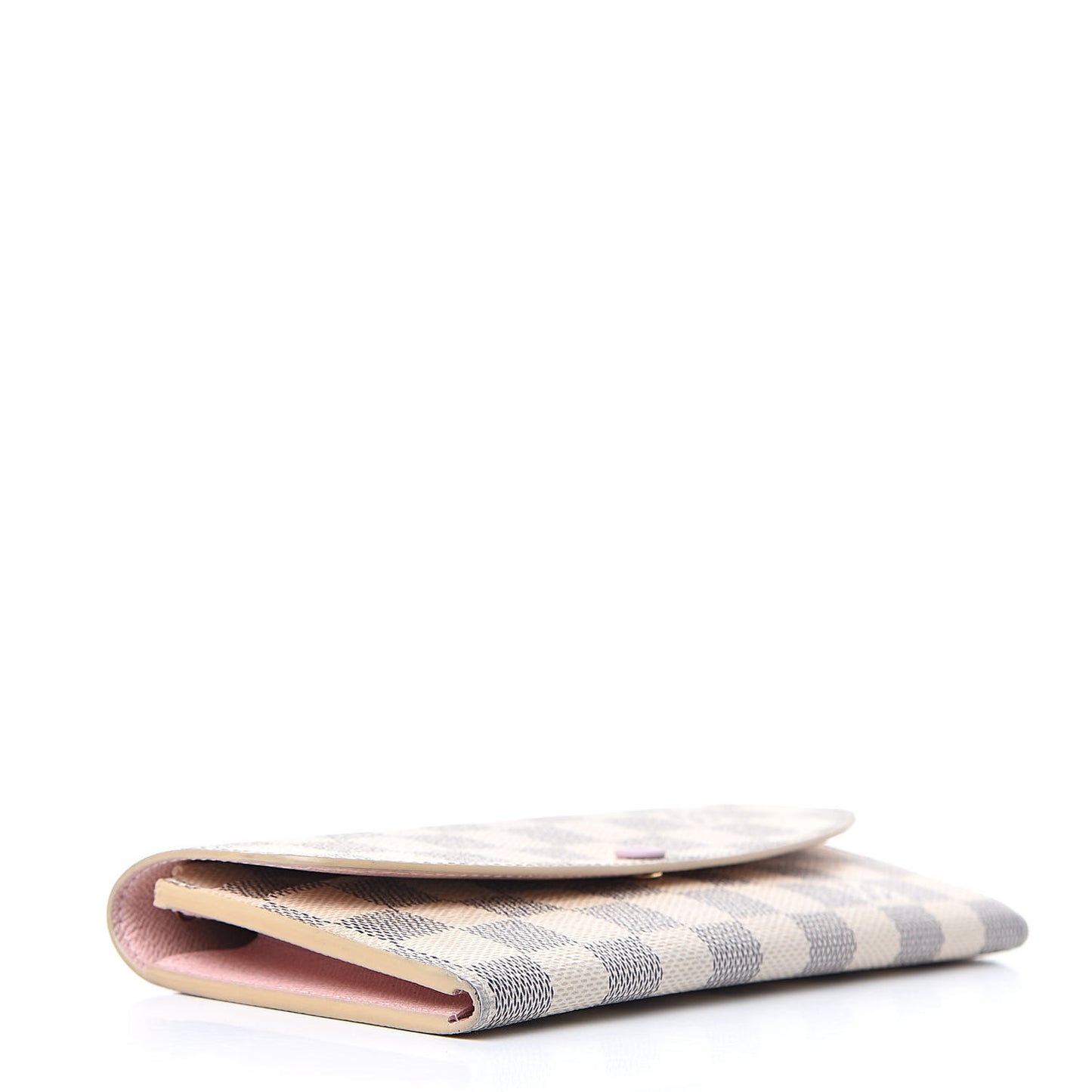 Damier Azur Emilie Wallet Rose Ballerine