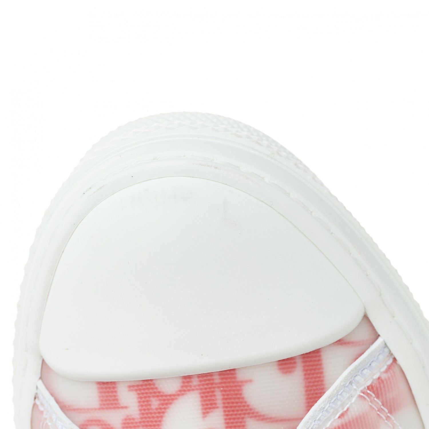 Christian Dior Canvas Oblique Mens B23 High Top Sneakers 43 Red White 10 of 10