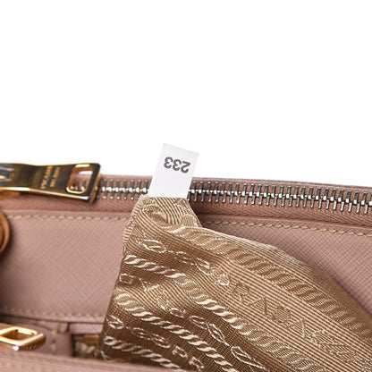 Prada Saffiano Small Galleria Double Zip Tote Cammeo 8 of 21