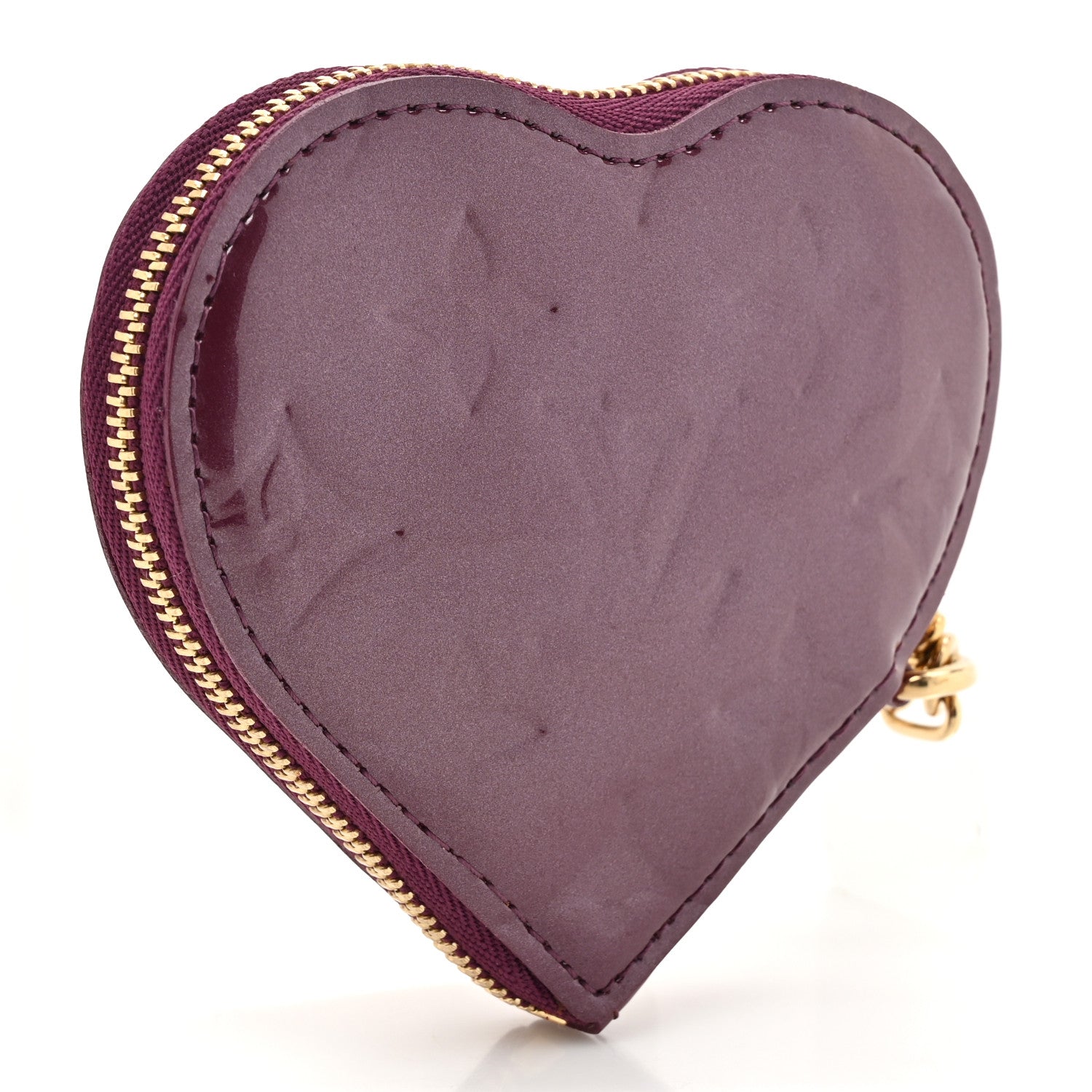 Louis Vuitton Vernis Heart Coin Purse Violet 3 of 8
