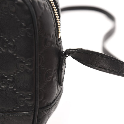 Gucci Guccissima Mini Bree Messenger Bag Black 10 of 12