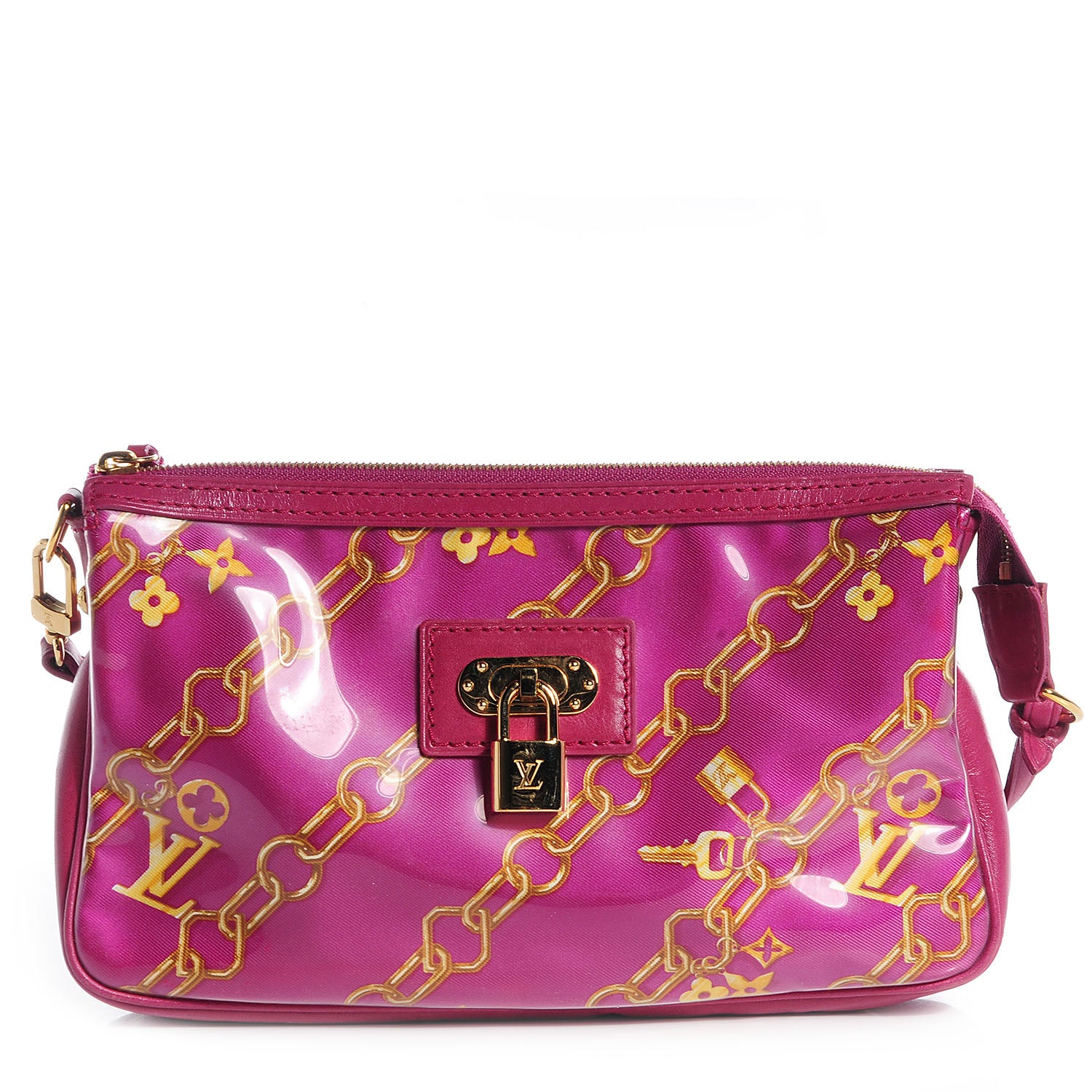 Louis Vuitton Monogram Charms Pochette Accessories Fuchsia 1 of 7
