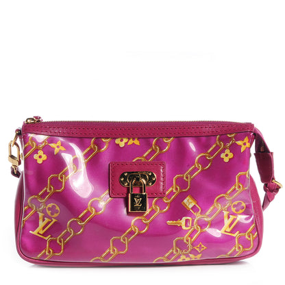 Louis Vuitton Monogram Charms Pochette Accessories Fuchsia 1 of 7