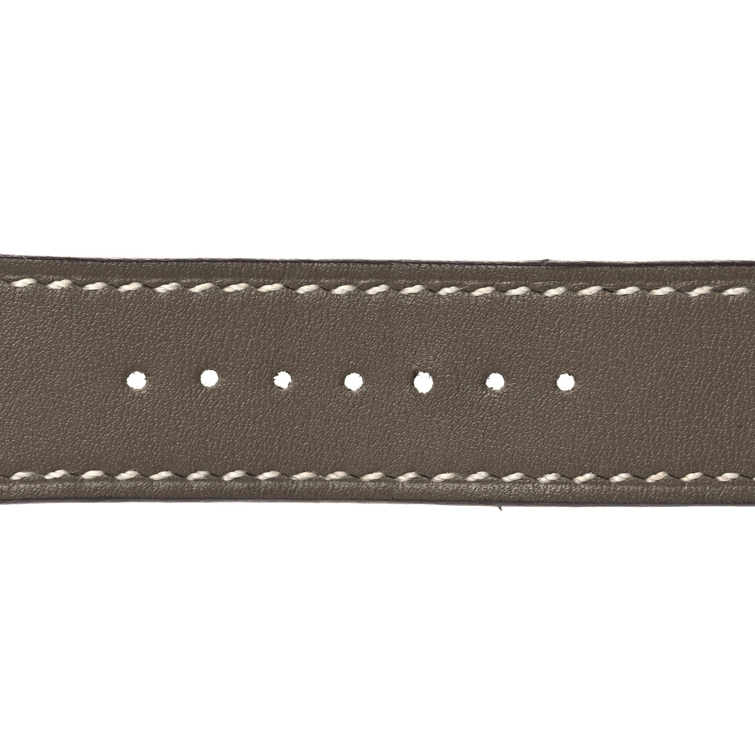 Hermes Swift 38mm Single Tour Watch Strap  Etoupe 3 of 7