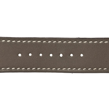 Hermes Swift 38mm Single Tour Watch Strap  Etoupe 3 of 7