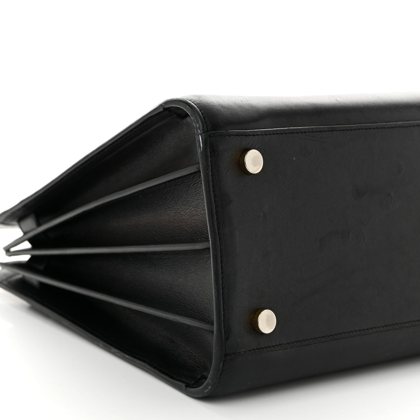 Calfskin Small Sac De Jour Black