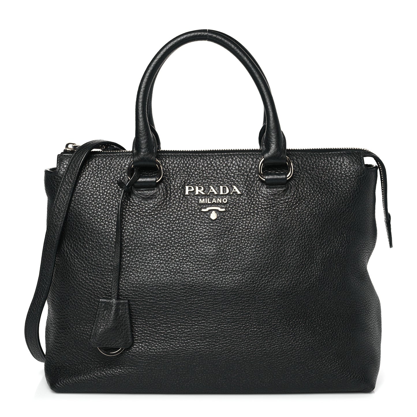 Vitello Phenix Tote Black