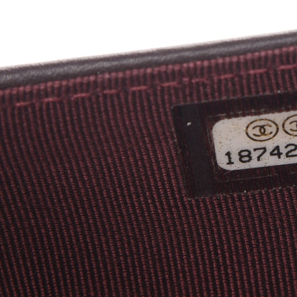 Chanel Caviar Quilted Long Flap Wallet Black 8 of 9