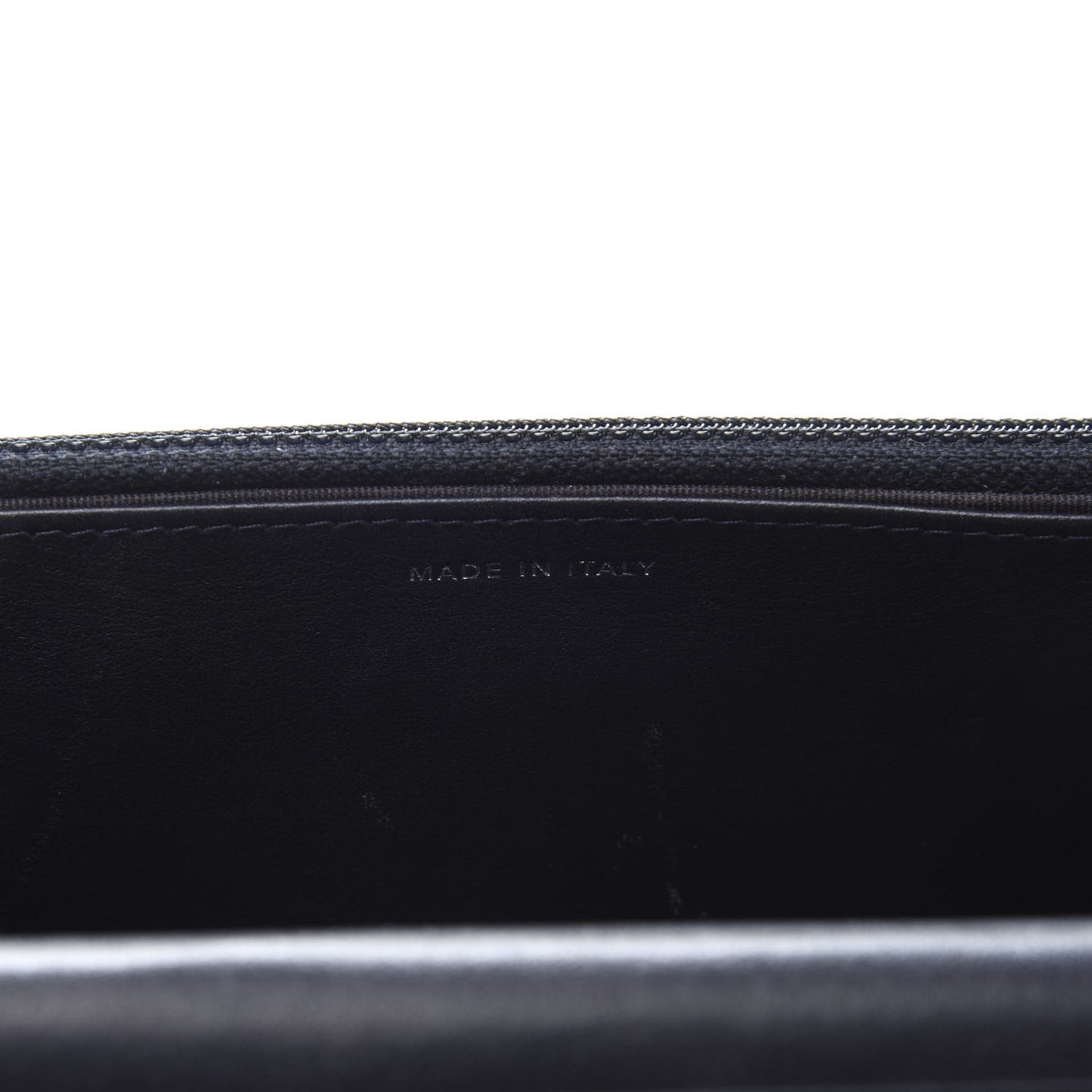 Aged Calfskin Quilted Reissue Wallet On Chain WOC Navy