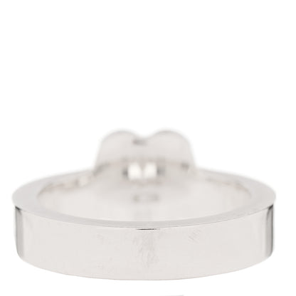 Gucci Sterling Silver Trademark Heart Ring 50 5.5 3 of 4