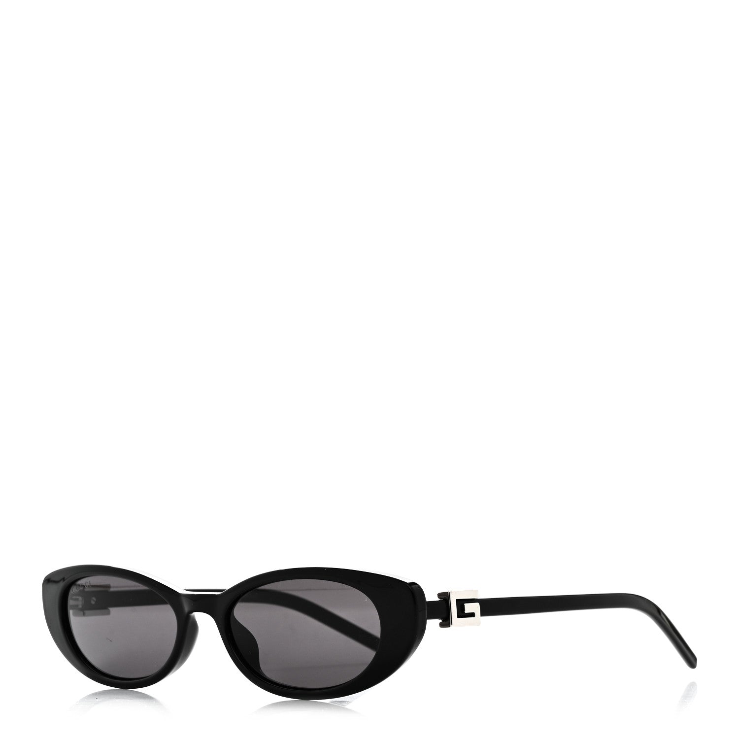 Gucci Acetate Oval Sunglasses GG1680S Black 1 of 7