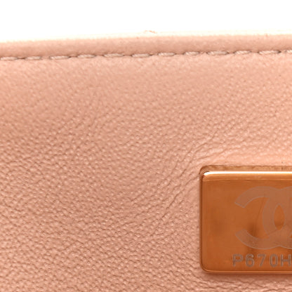 Chanel Lambskin Quilted Mini Rectangular Flap Beige 7 of 9