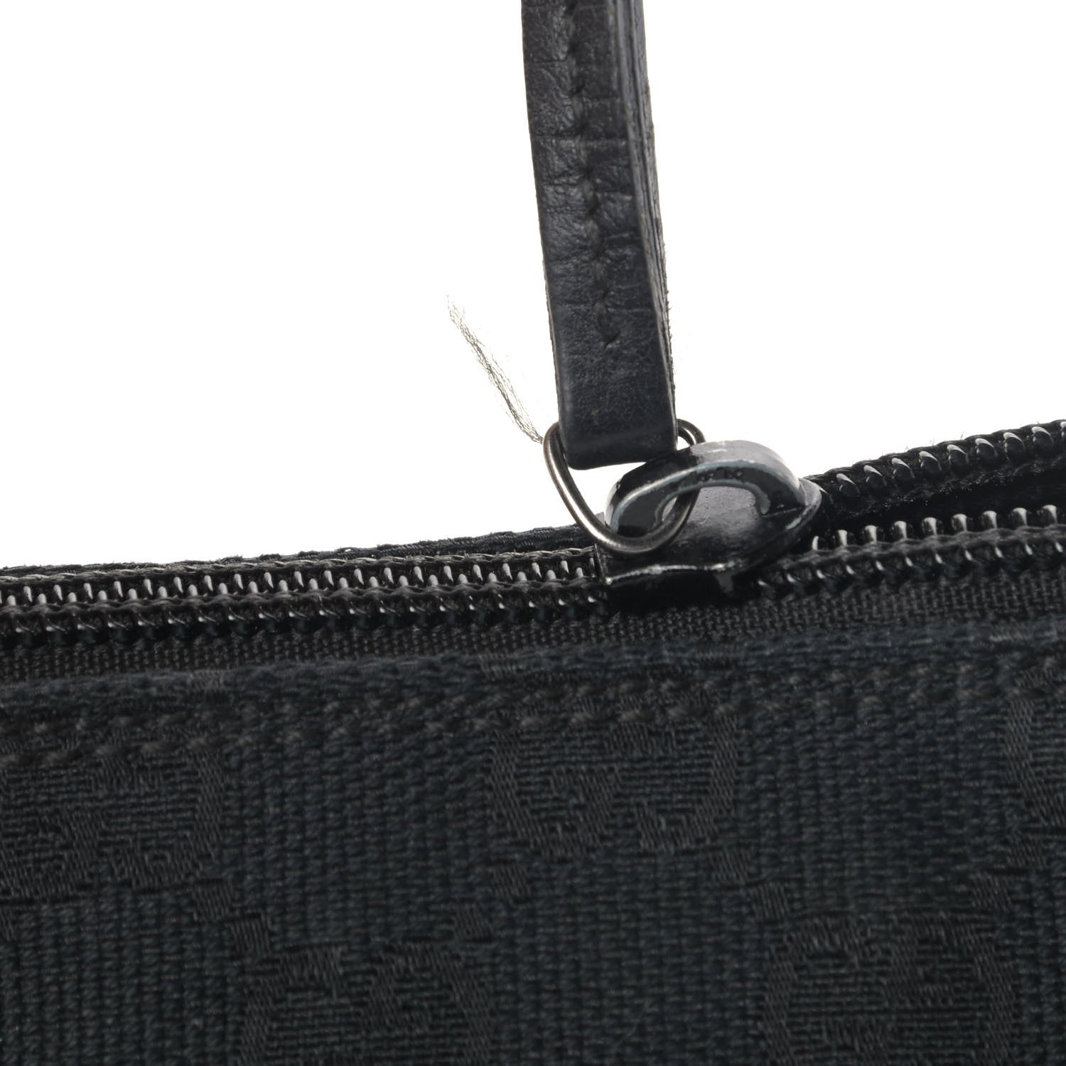 Gucci Monogram Web Boat Pochette Black 6 of 6