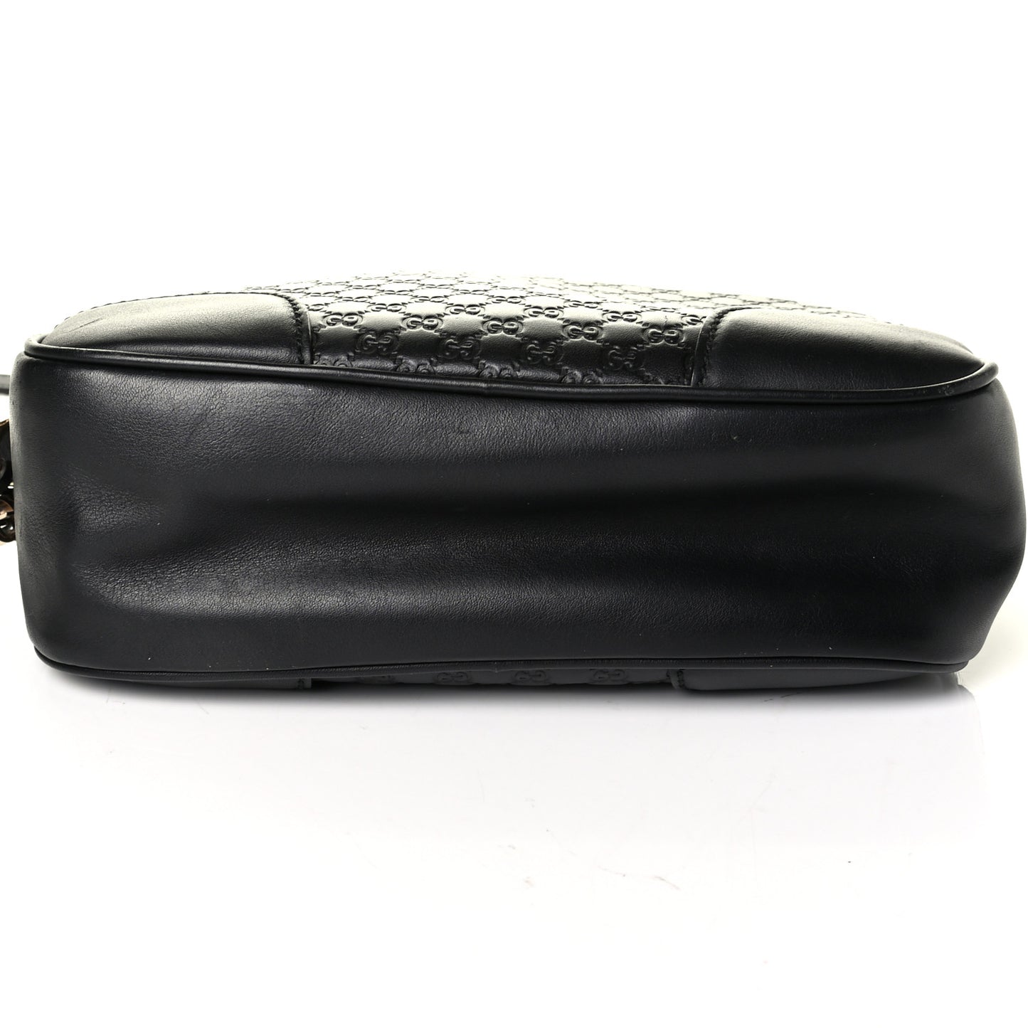 Microguccissima Mini Bree Messenger Bag Black