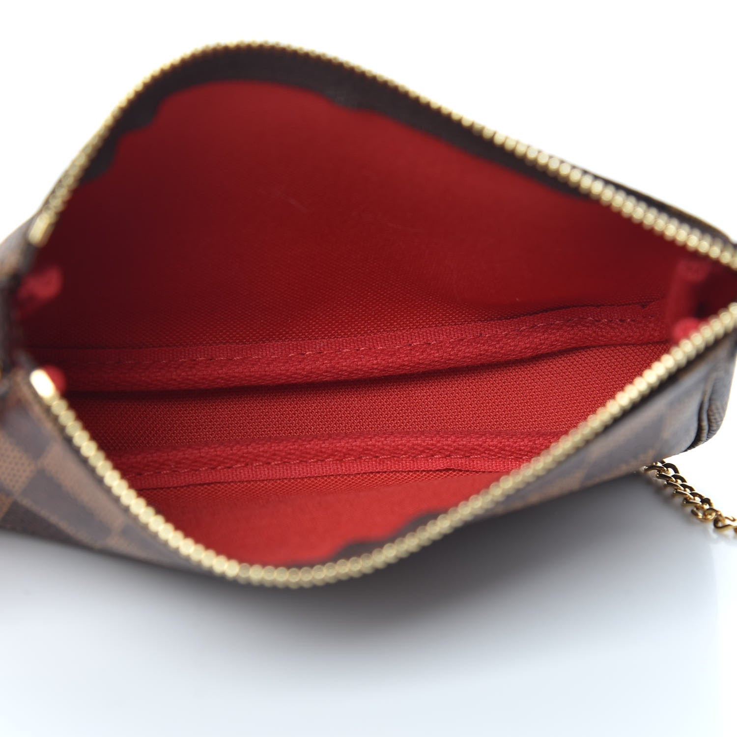 Louis Vuitton Damier Ebene Mini Pochette Accessories 5 of 7