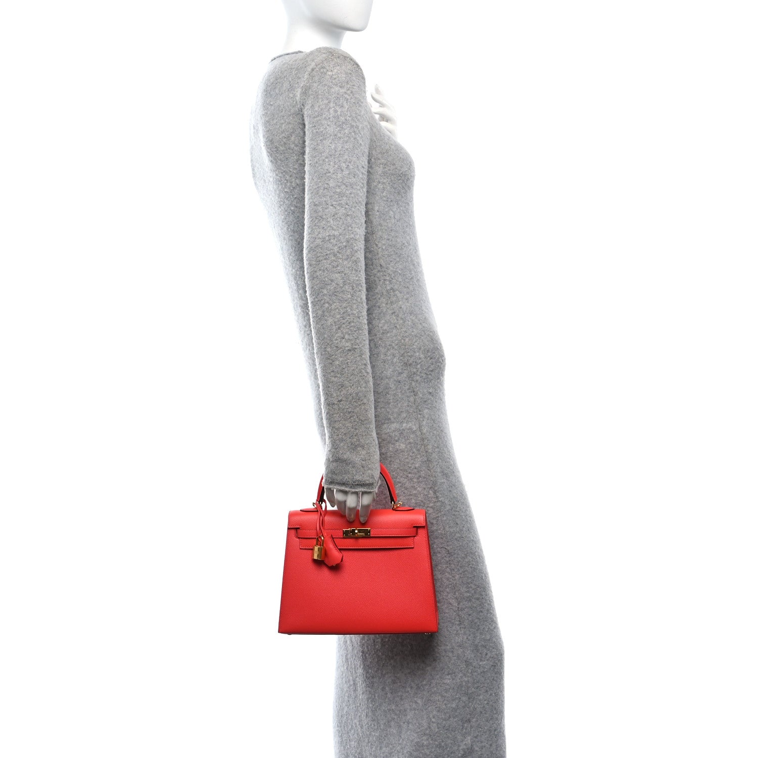Hermes Epsom Kelly Sellier 25 Rose Jaipur 2 of 11