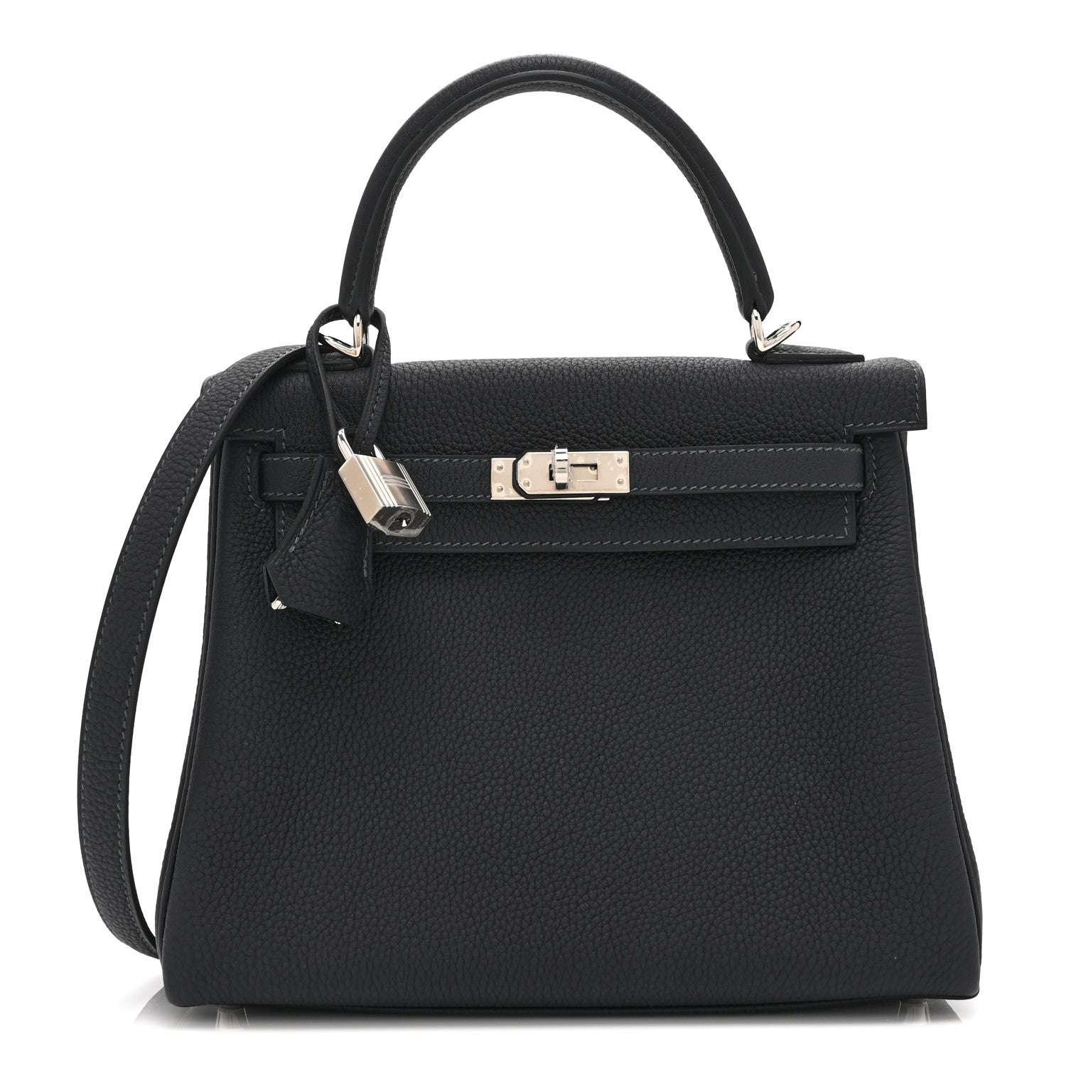Hermes Togo Kelly Retourne 25 Gris Misty 1 of 11