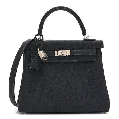 Hermes Togo Kelly Retourne 25 Gris Misty 1 of 11